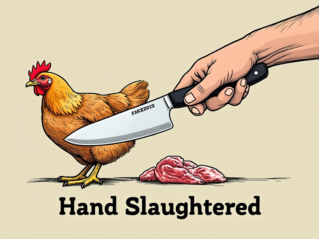 Hand Slaughtered